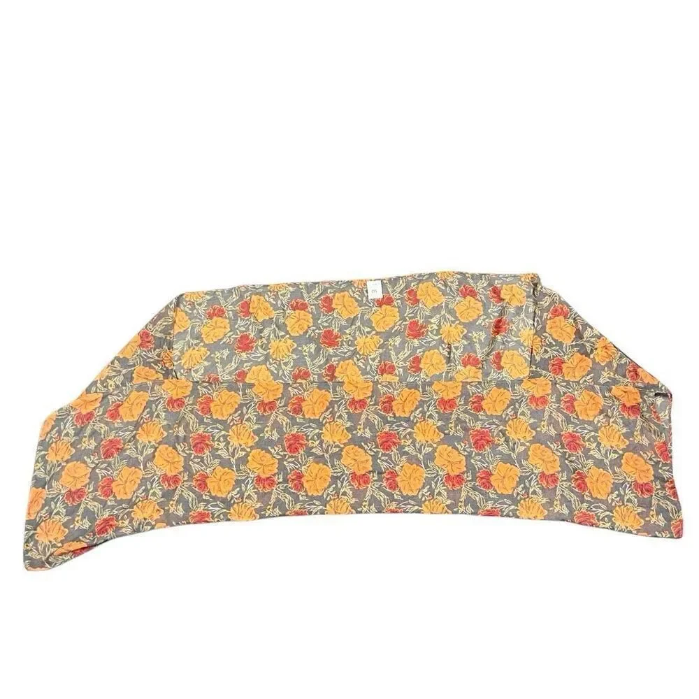 Serra Floral Print Kimono Wrap One Size